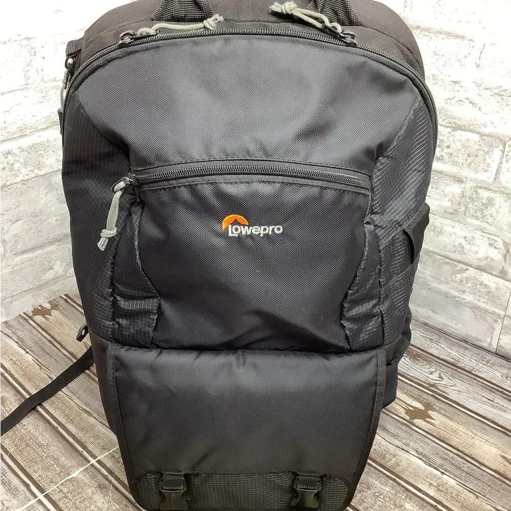 Lowepro Fastpack BP 250 AW II Camera Backpack Gray Black Photography Bag Travel